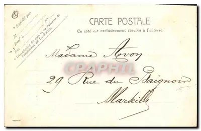 Paris - A Igreja da Trindade — editor Picard, n° 5197 — Verso