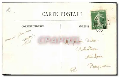 Parigi (VII) — Il Teatro dell'Odéon — LL. n° 1304 — Verso