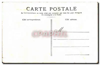 Paris — O Ópera — editor desconhecido, número de série 10 — Verso