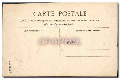 PARIS - Panthéon — widok fasady klasycznej z kolumnadą i kopułą — wydawca AQUA-PHOTO, nr 14 — Rewers