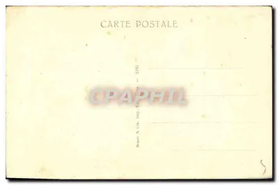 Lóżko francuskie (XVI wiek) — Muzeum Cluny — Braun & Cie, imp. Ball, Paryż — Rewers