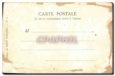 Paryż — Pomnik Étienne Doleta — wydanie Petit Parisien, nr 3 — Rewers