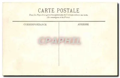 Paris — Capela de Luís XVI — Jardim da Capela — Verso