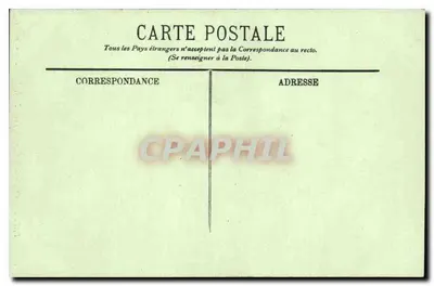 Cripta da Capela de Luís XVI — Rue d'Anjou — Editor EL, n° 1083 — Verso
