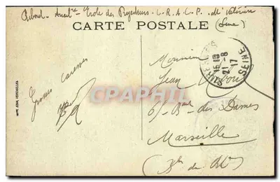 Paris — A Câmara dos Deputados — Editor Vézelay — Verso