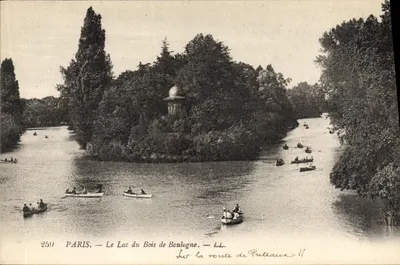 Paris — Lago do Bois de Boulogne — Ld. — 259