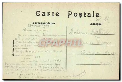 Paris (VI) — Jardim do Luxembourg — Fonte de Médicis — LL — Verso