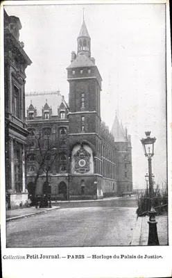 Paris — Relógio do Palácio de Justiça — Coleção Petit Journal