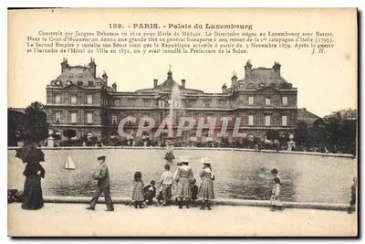 Paris - Palácio do Luxemburgo — 189. J.H. editor