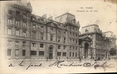 Caserne da Cité — Paris — editor não identificado, n° 25
