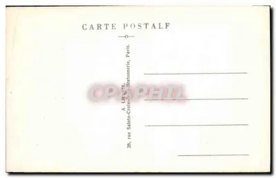 Paryż - Zbiór Placu Republiki - Panorama placu Republiki - A.L. — Rewers