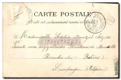 París — La Iglesia del Sagrado Corazón — L. J. & Cie, Angeoultême-París — Reverso