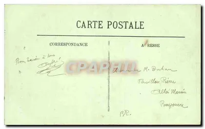 Paris - A Sorbonne — LL, n° 169 — Verso