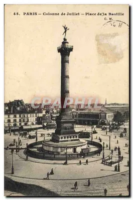 Paryż — Kolumna Lipca — Plac Bastilii — C. M. — n°45
