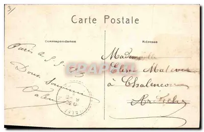 Absydę Notre-Dame — Paryż — P.A. (wydawca) — Rewers