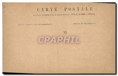 París — Boulevard de la Madeleine — vista del Palacio de Justicia — editor anónimo — Reverso
