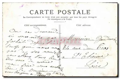 Paryż — Grand Palais, Champs-Élysées — wydawca nie widoczny — Rewers