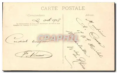 Paris — Le Petit Palais — Éditeur Lyncy, n°12 — Rewers