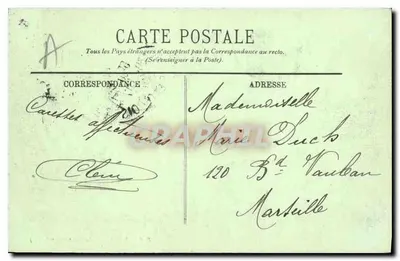 Paryż — Most św. Michała i Teatr Sarah Bernhardt — LL. n°828 — Rewers