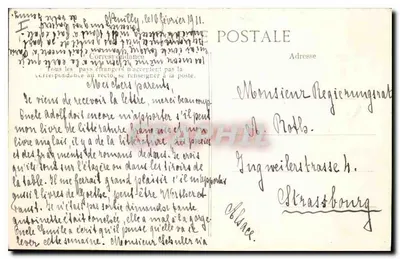 Paryż — Katedra Notre-Dame — Absydę — wydawca POCHET, nr 4128 — Rewers