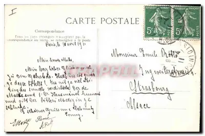 Paryż — Muzeum Cluny — Zbudowane w 1480 roku przez Jacquesa d'Amboise, abdyga Cluny — Muzeum zawiera ponad 15 000 starożytnych przedmiotów — Rewers