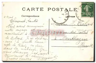 Paryż — Fontanna Carpeaux — Avenue de l'Observatoire — C. M. — n°57 — Rewers