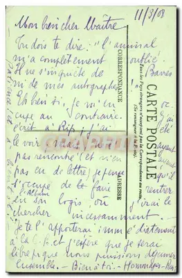 Paris — A Fonte de Médicis — LL. n°160 — Verso