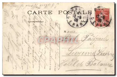 PARIS — A Avenida do Bois de Boulogne — C.M. — n°116 — Verso