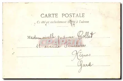 Paris - Jardim das Tuileries — vista do jardim com estátuas e trilhas — editor desconhecido, n° 35 — Verso