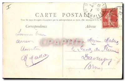 Paryż — Fontaine Carpeaux — Wydawnictwo E. L., Paryż — Rewers