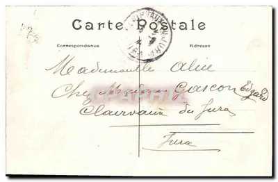 Paris — O Palácio de Justiça — G.I. n°593 — Verso