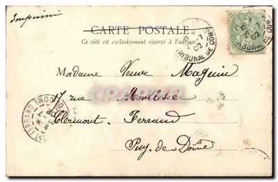 PARIS – Notre-Dame (gevel) — B.F. Paris, n° 96 — Achterkant