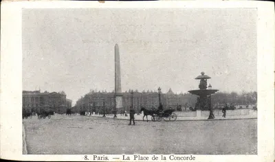Paryż — Plac Konkordii — Kolekcja Petit Parisien, n°8