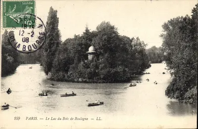 Le Lac du Bois de Boulogne — Paris — LL. n°259