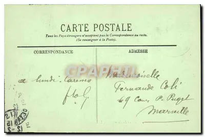 Le Lac du Bois de Boulogne — Paris — LL. n°259 — Verso