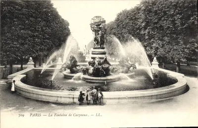 Paryż — Fontanna Carpeaux — LL. n° 709