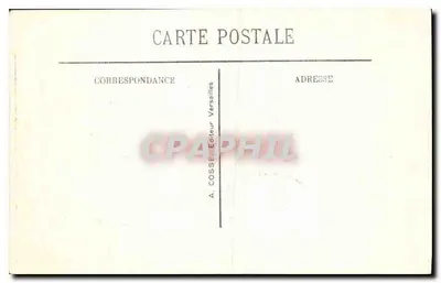 Versailles - Aleja Królewska i Basen Apollon — A. Cosse, Versailles — Rewers