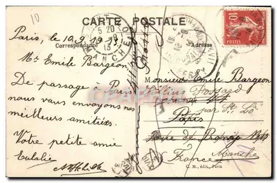 Place de la République — Paryż — C.M. n°41 — Rewers