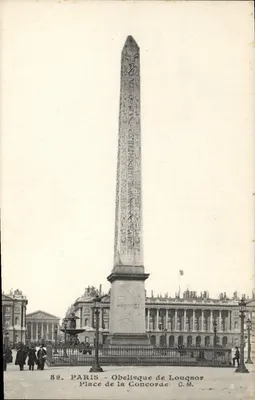 Paris - Obélisco de Louqsor - Praça da Concórdia - C.M. n°89