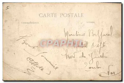 Paryż — Les Boulevards, widziane z Madeleine — Wydawca ELD, n° 4021 — Rewers