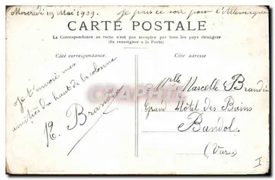 Paris — La Place de la Bastille — éditeur CPAPHIL — Rewers