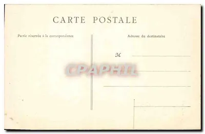 Vida pastoril de Santa Geneviève — Pinturas murales del Panteón — B. F., París — Reverso