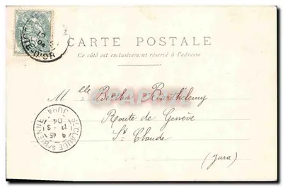 Cour do Louvre — Paris — editor Paris, n° 34 — Verso