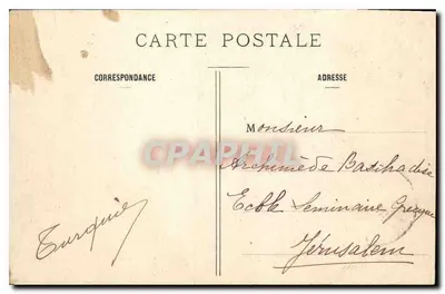 O Lago do Bois de Boulogne — Paris — Editor: Cartes de Normandie, n° 259 — Verso