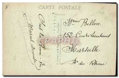 PARIS — Panorama dos Oito Pontes — A.P. — Panorama of the Eight Bridges — J. Cornault et E. Papet, editor, Tours — Verso