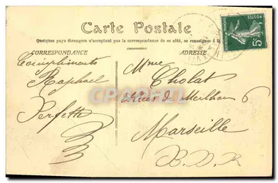 Paryż — Most Alexandre III — L.D. wydawca — Rewers