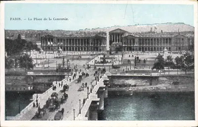 Paryż — Plac Konkordii — wydawca nie widoczny