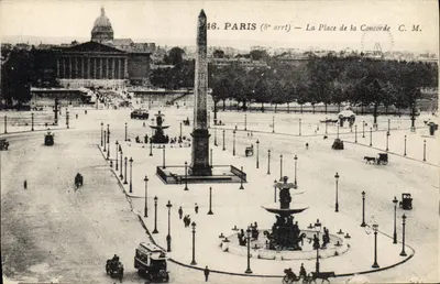Paryż (8e arrt) — Plac de la Concorde — C. M.