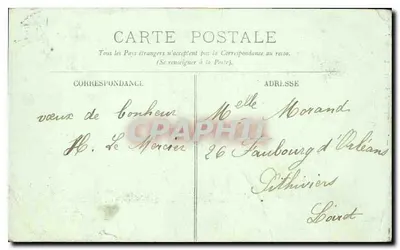 L'ABBAYE DE SAINT-DENIS — Statue de Marbre — LL. — Verso