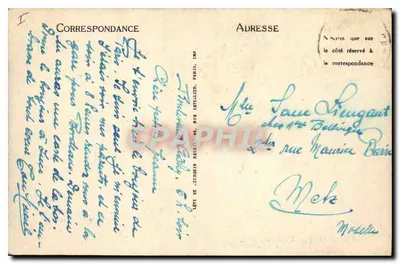 Paris - A Bolsa — LL n°919 — Verso